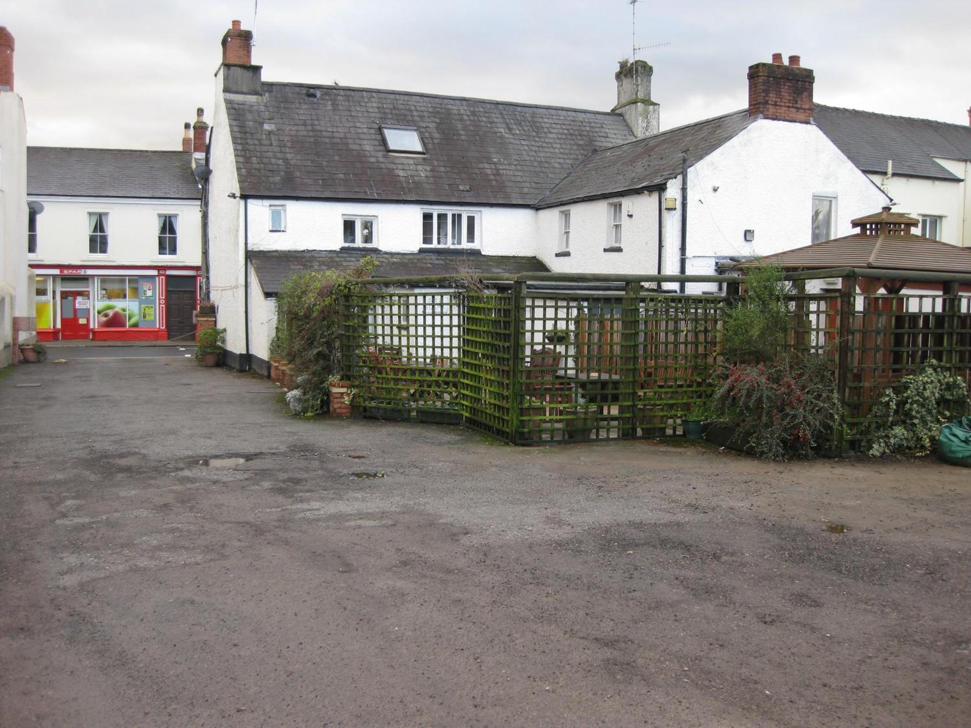 The Crosskeys Inn Usk Dış mekan fotoğraf